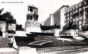 Alger - Monument aux Morts - 1947